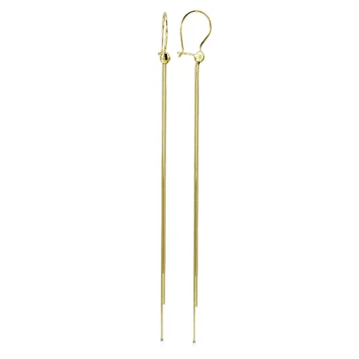 10K Yellow Gold Dangle Earrings