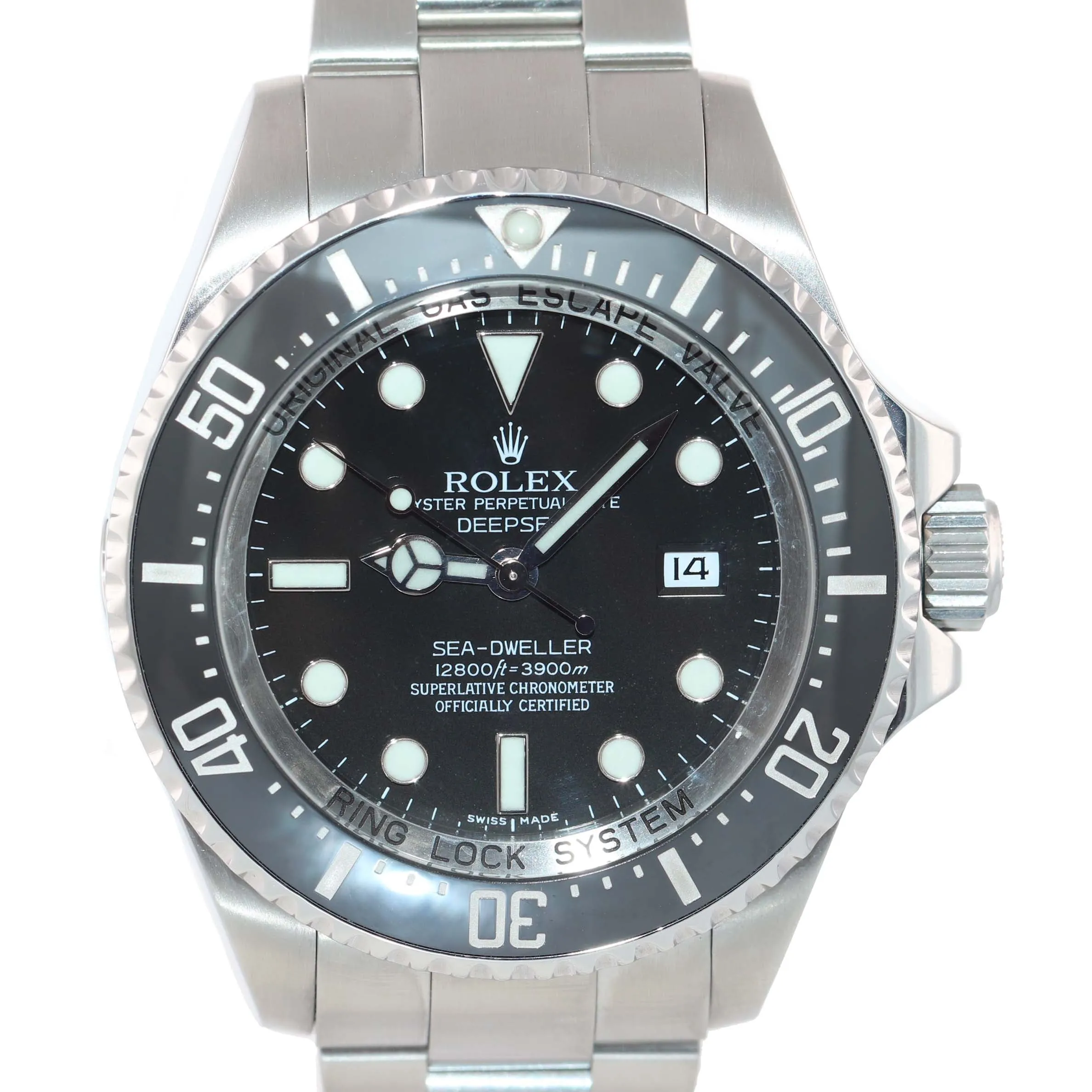 2017 SERVICED & PAPERS Rolex Deepsea Sea-Dweller 116660 Steel Dive Watch Box