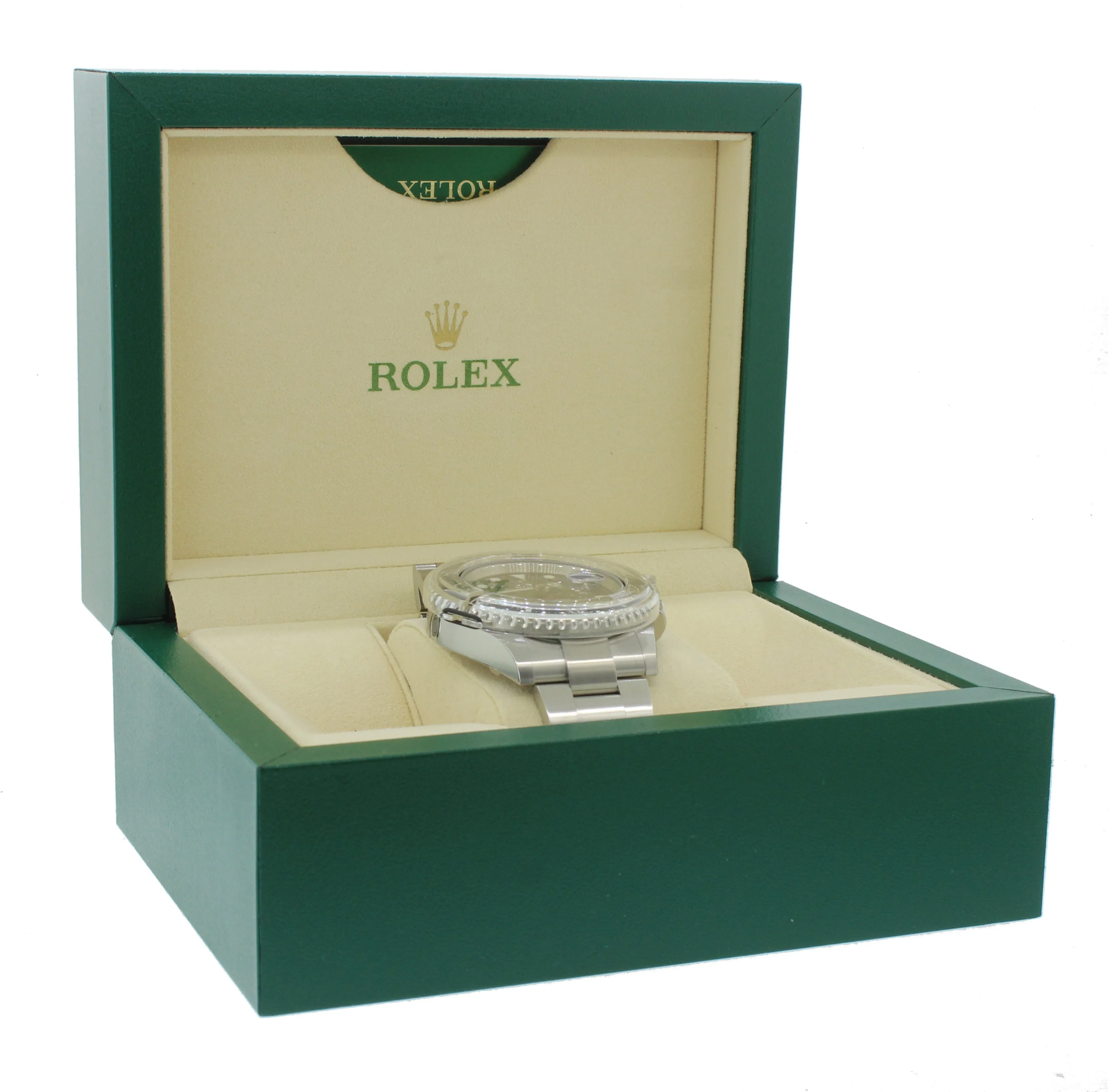 2018 PAPERS MK1 Rolex Sea-Dweller RED Black Ceramic 126600 Steel 43mm Watch Box