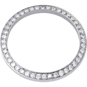 3.50 Ct Custom Mined Diamond Bezel To Fit Rolex Datejust Or President Watch
