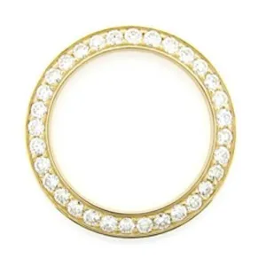 41 Mm Custom Mined Diamond Bezel To Fit Rolex Datejust Or All Watch Models 5 Carats