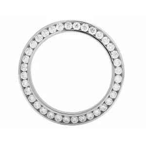4.75 Ct Custom Natural Earth Mined Diamond Bezel To Fit Datejust & President Gents Watch 36 Mm
