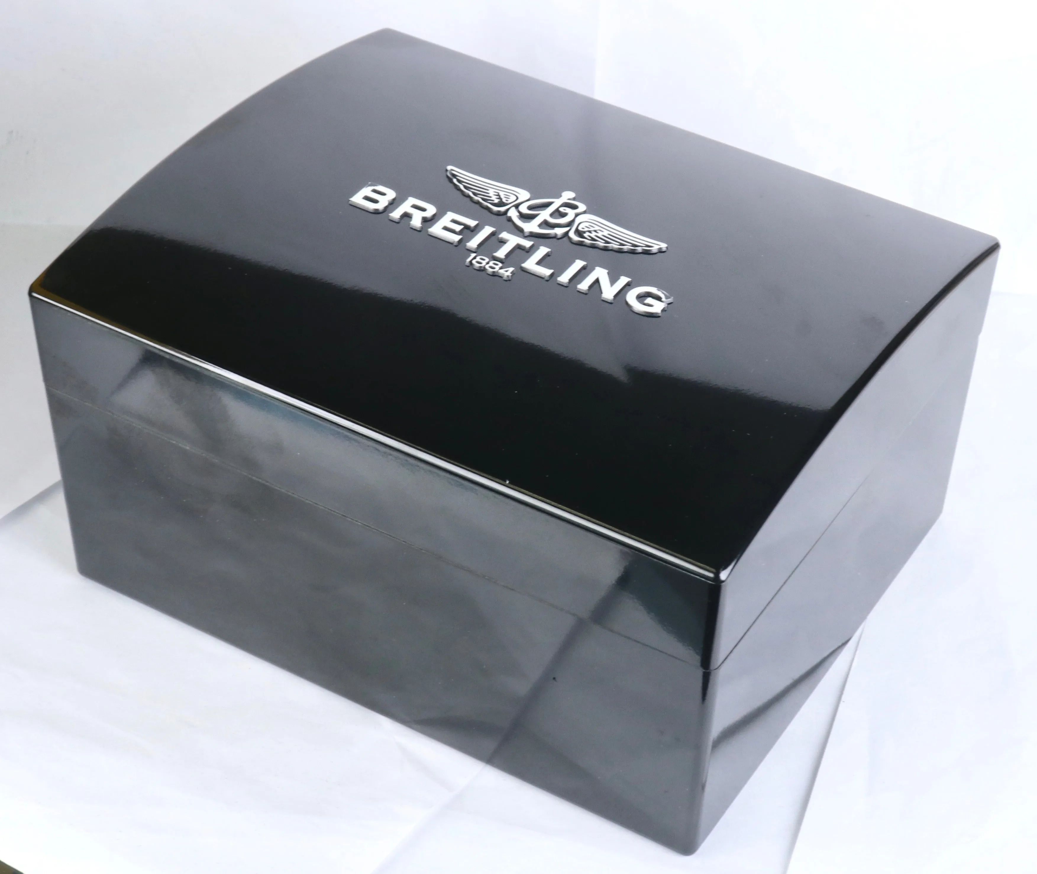 9.50ctw Diamond Breitling Super Avenger Chronograph Blue Stainless 48mm A13370