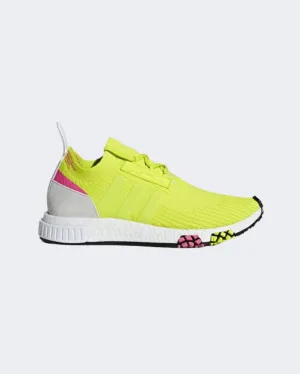 Adidas Nmd Racer Primeknit Women Original Shoes Yellow Aq1137
