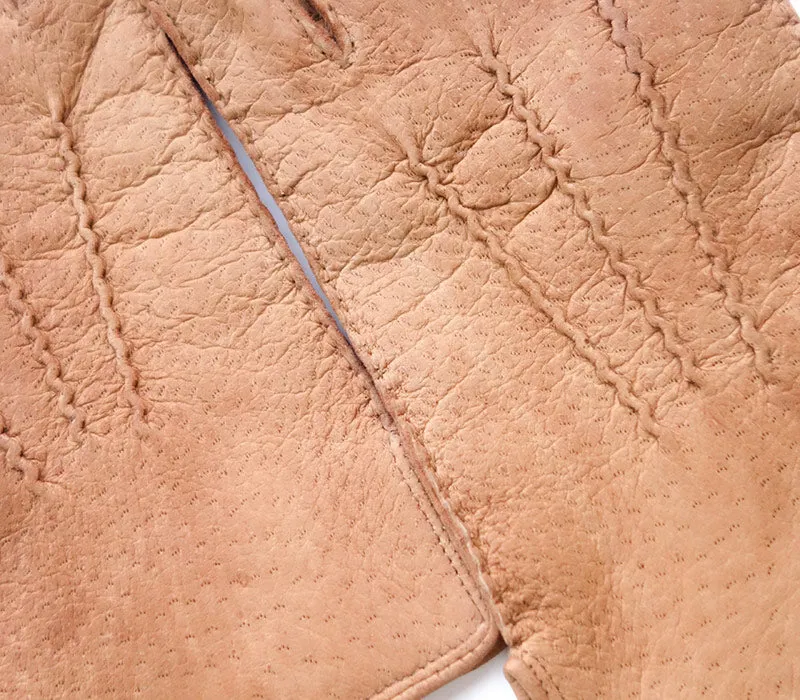 Alpamayo - Peccary leather gloves - men