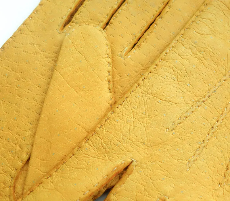 Alpamayo - Peccary leather gloves - men