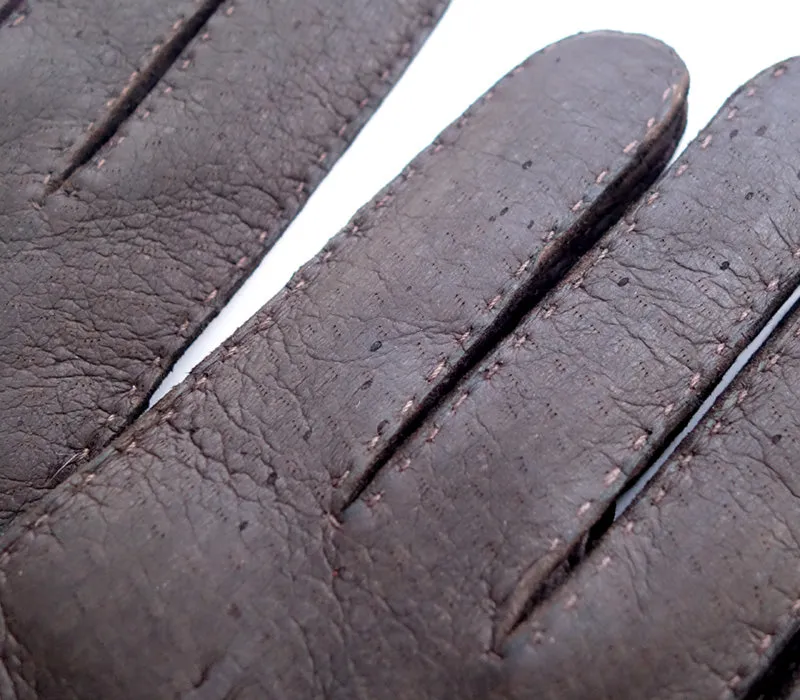 Alpamayo - Peccary leather gloves - men