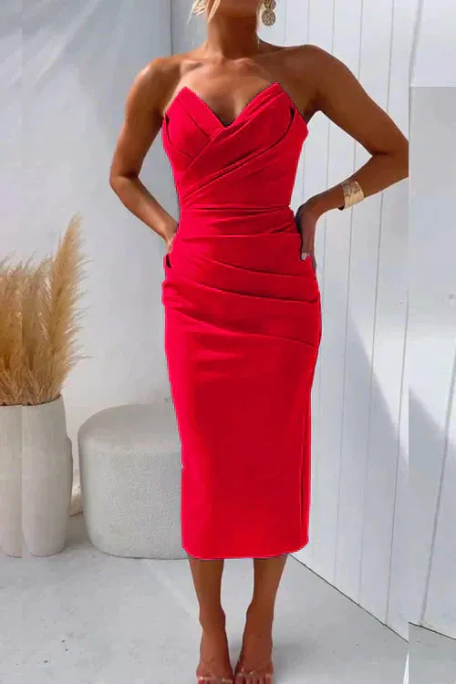 Amoreta® | Sky Blue Cocktail Dress