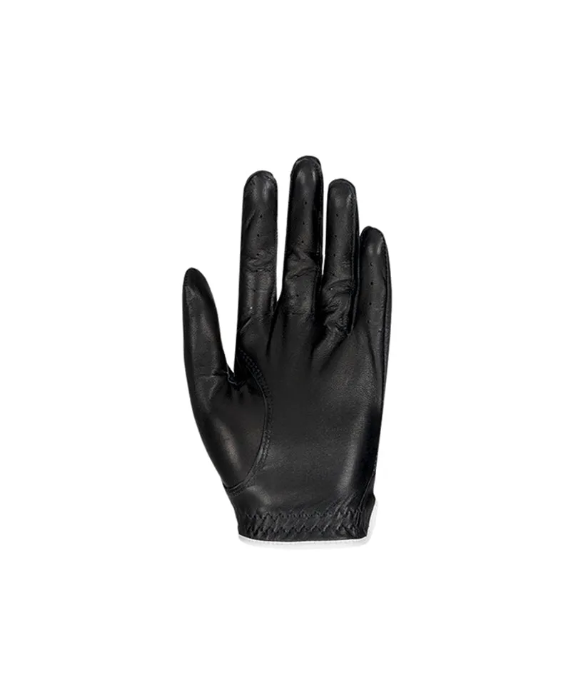 Anell Golf Blanc Leather Glove - Black