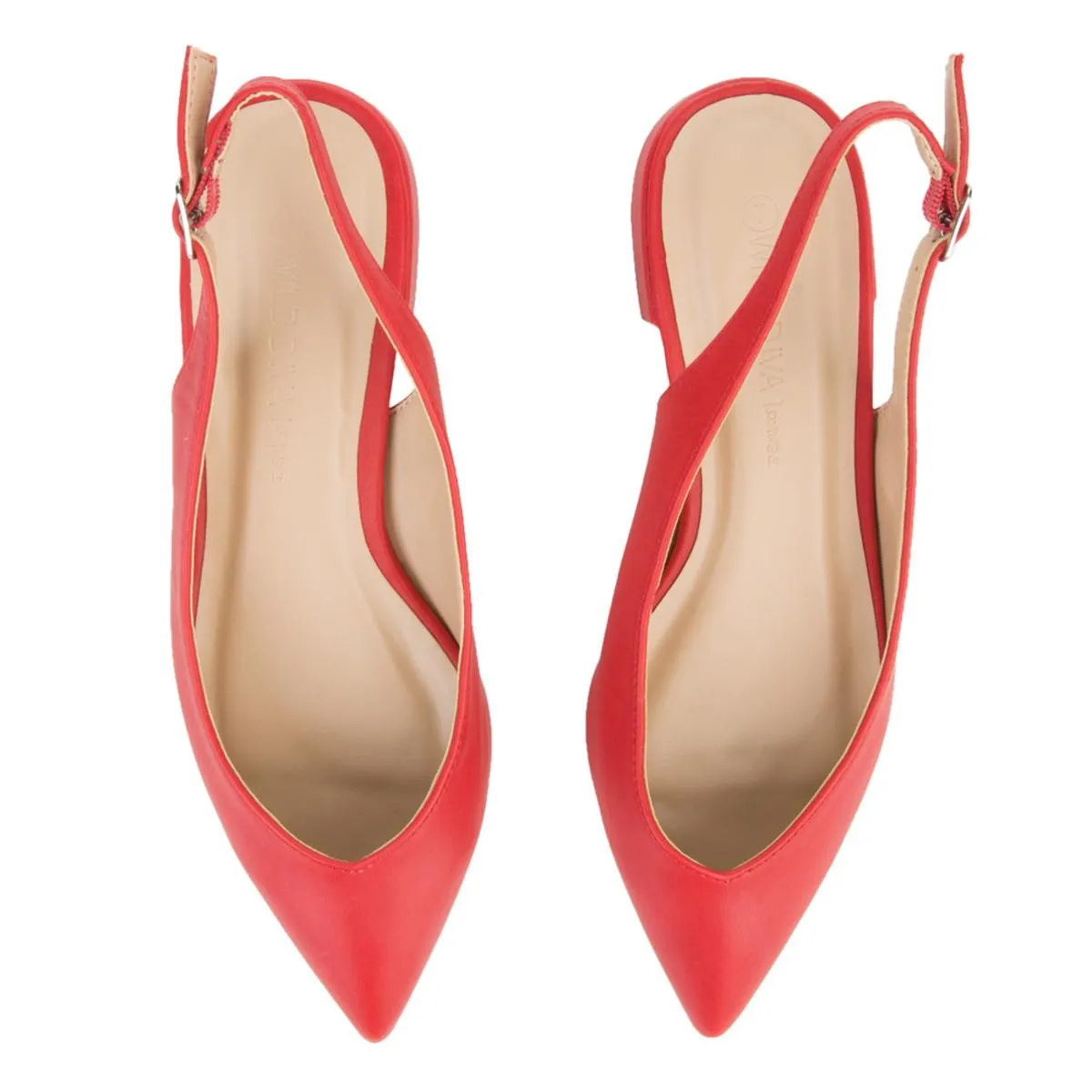 Anna-06 Heels Red