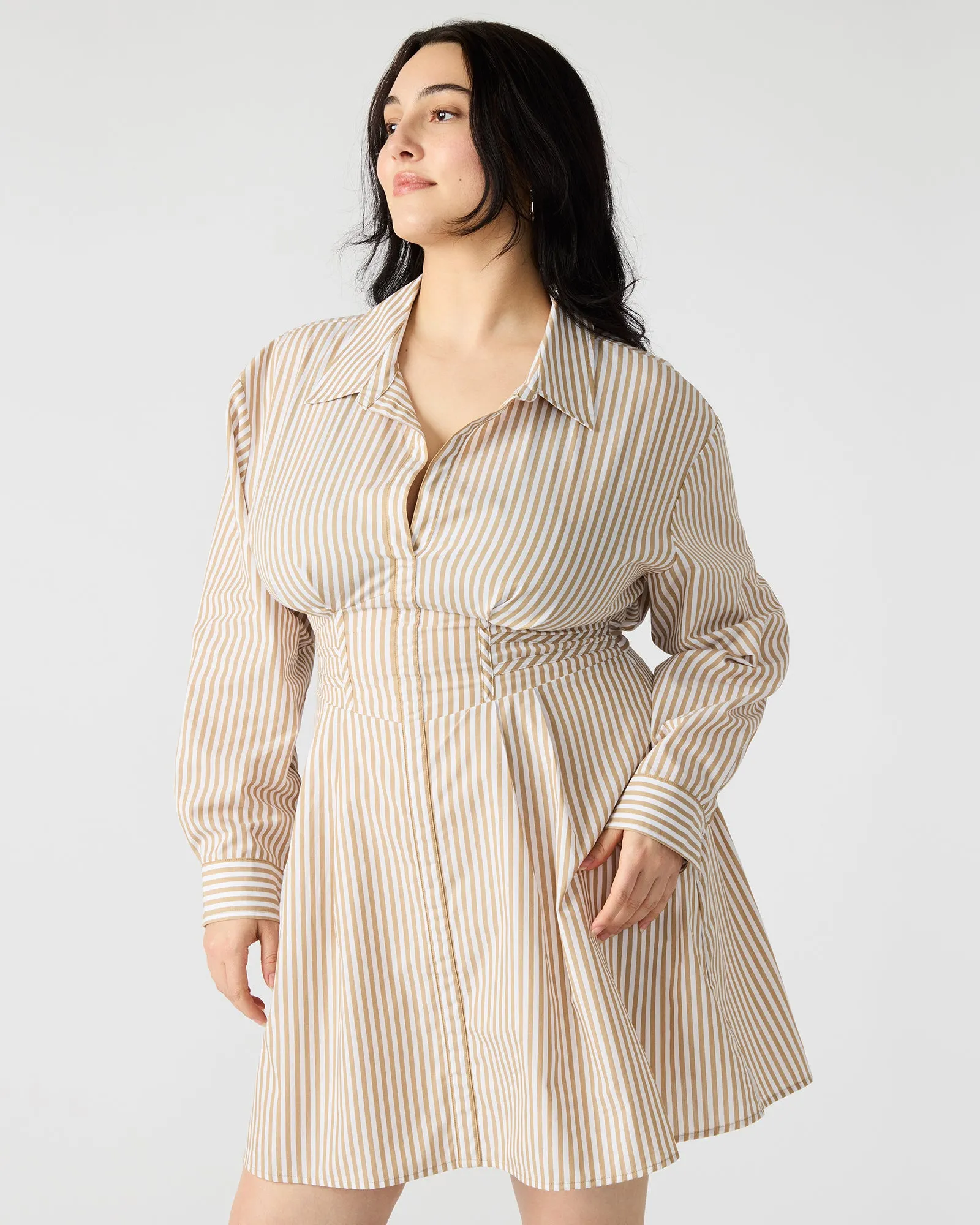 ARIA DRESS TAUPE