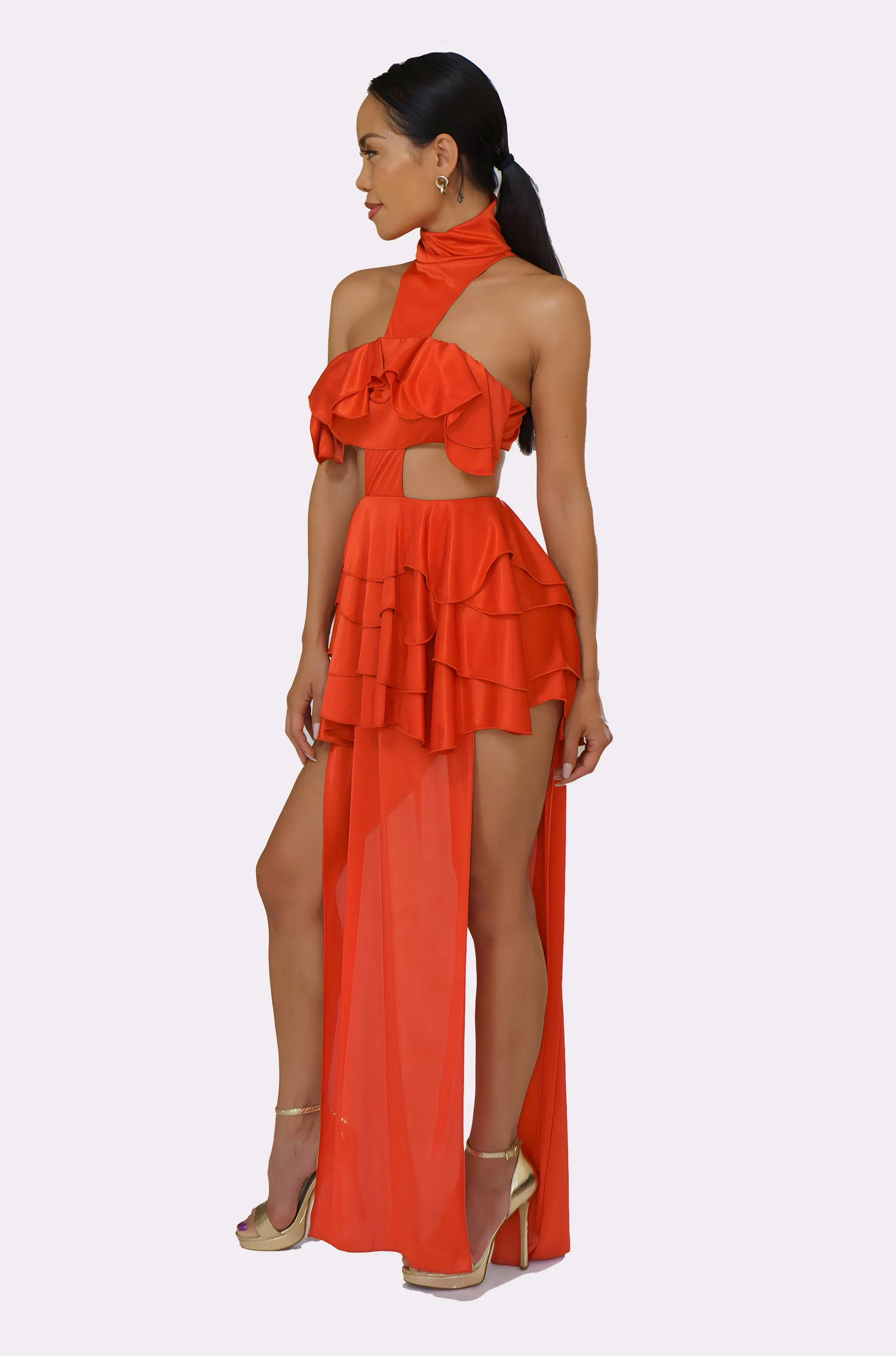 Ariel Dress Orange