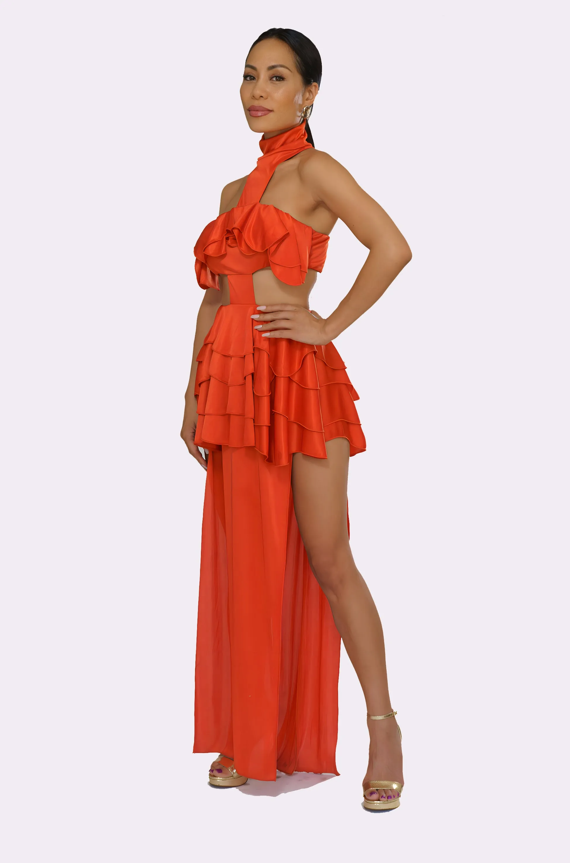 Ariel Dress Orange