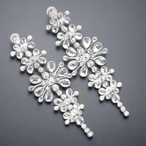 Astoria Silver Chandelier Earrings