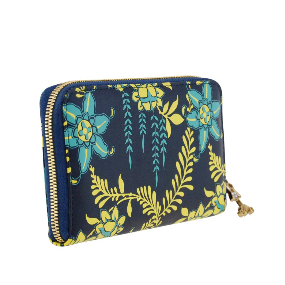 ATROPA Printed Leather Wallet