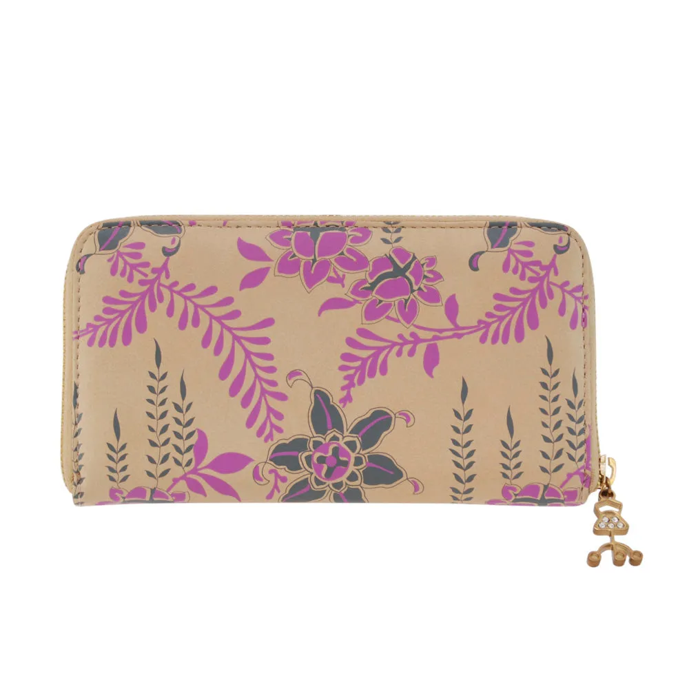 ATROPA Printed Leather Wallet