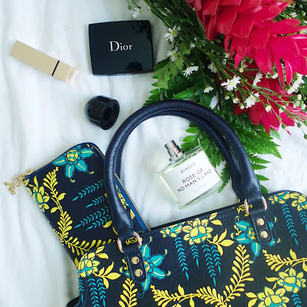 ATROPA Printed Leather Wallet