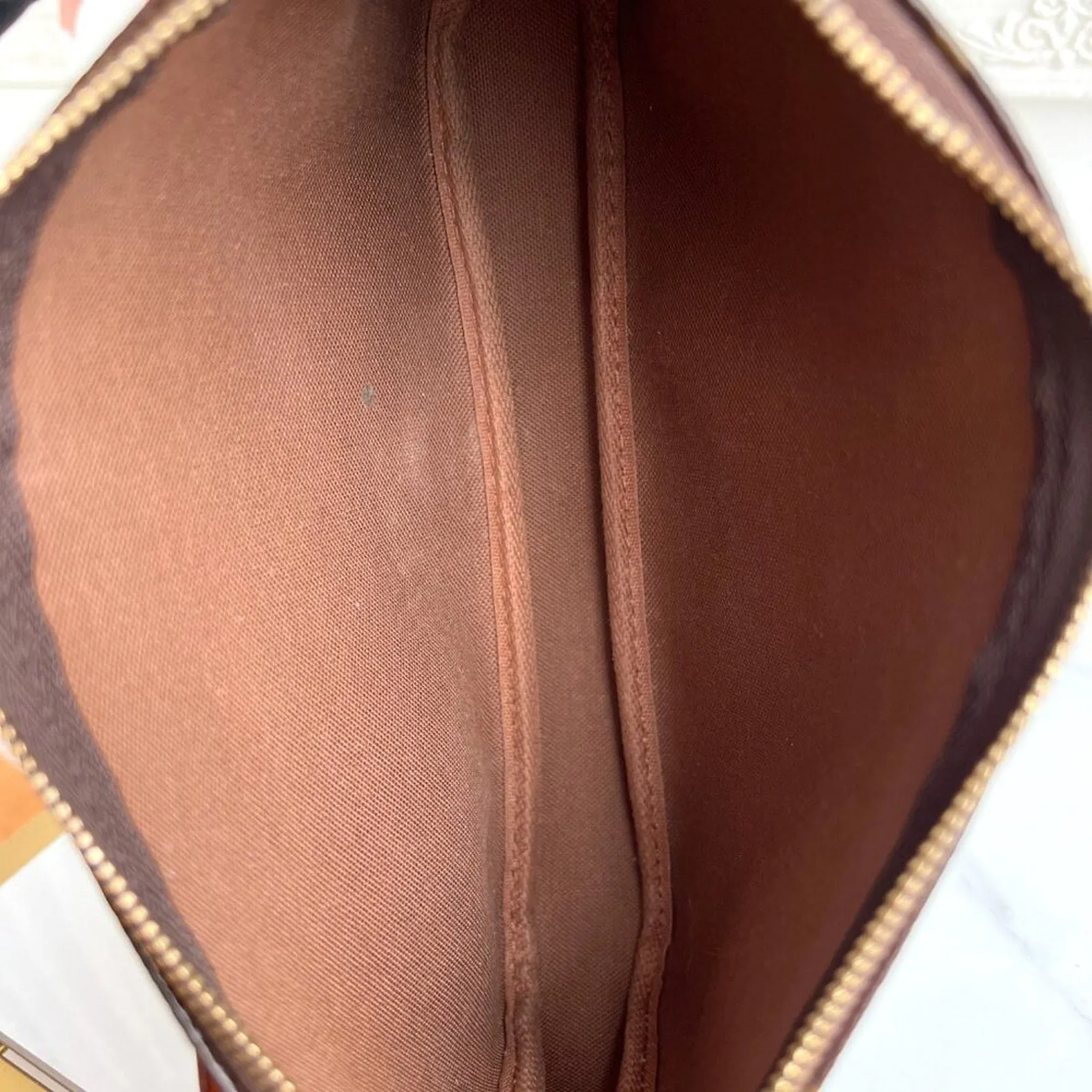 Authentic Louis Vuitton Clutch Pouch Pochette Cherry Monogram Purse Accessories