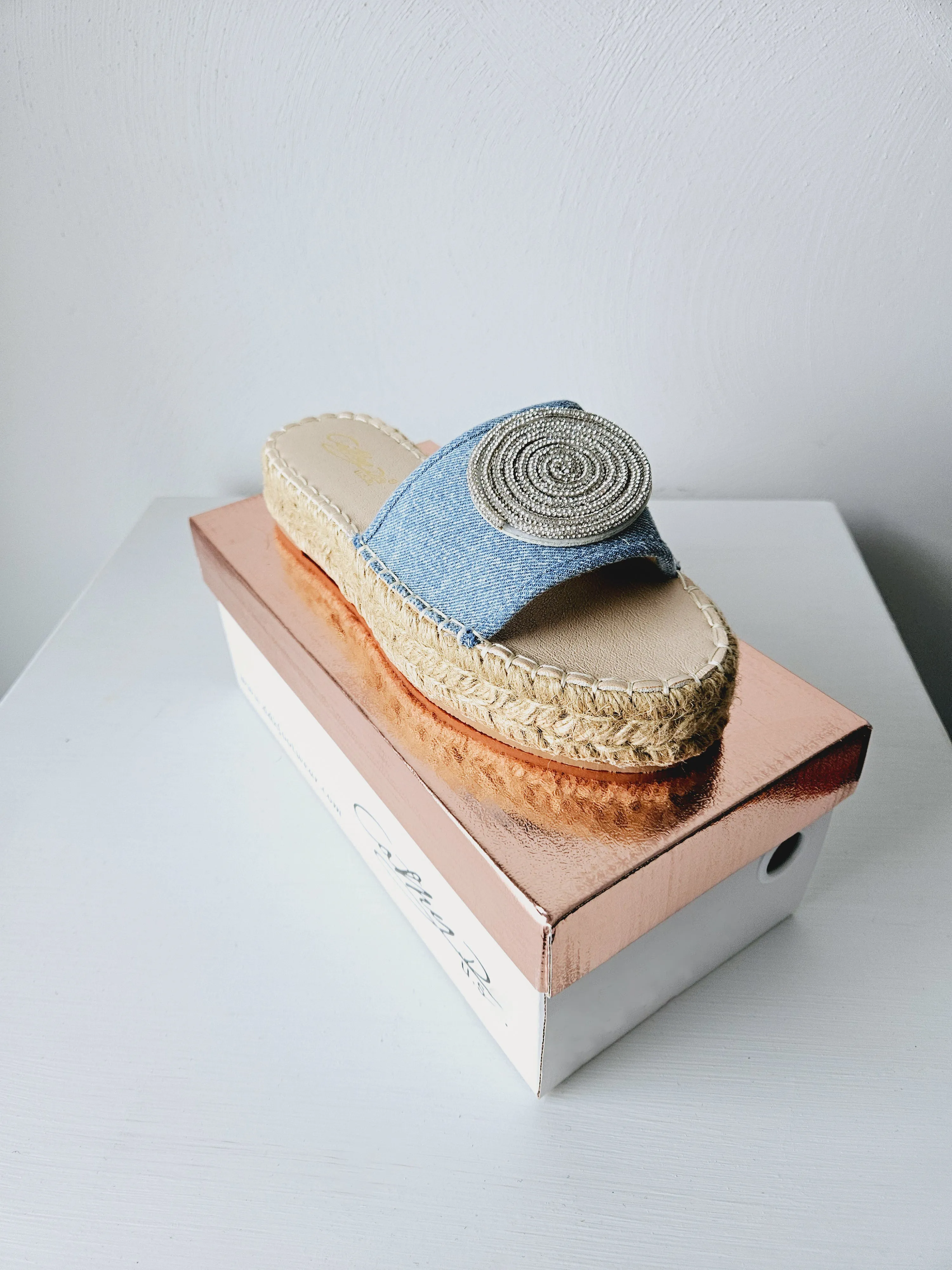 Becca Slide - Denim