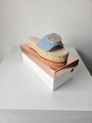 Becca Slide - Denim