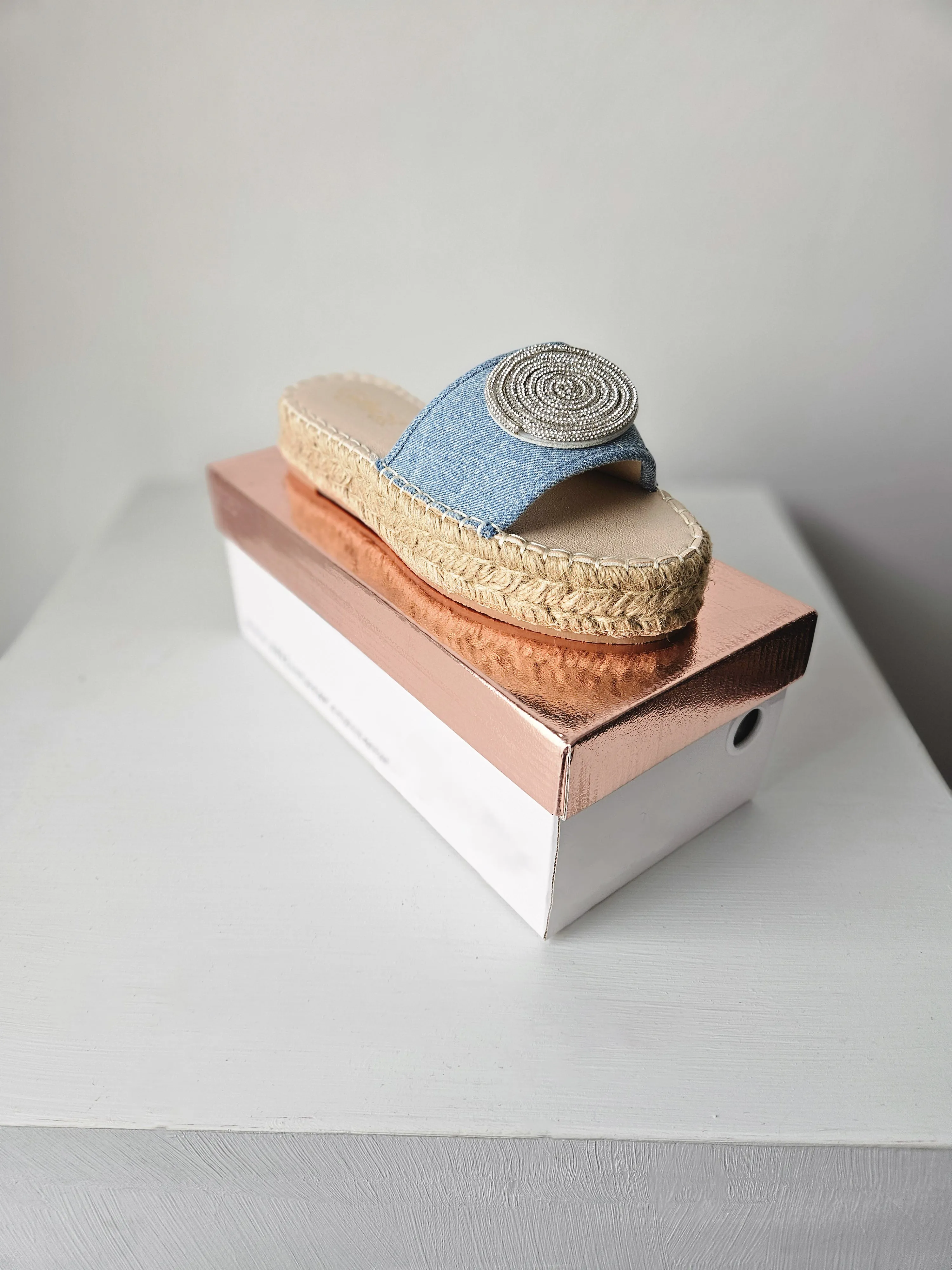 Becca Slide - Denim