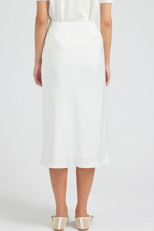 Bias Midi Skirt