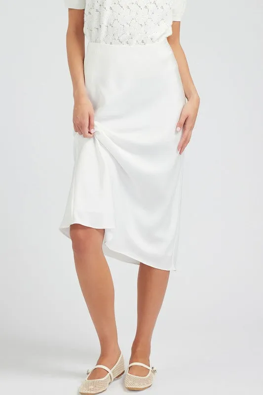 Bias Midi Skirt