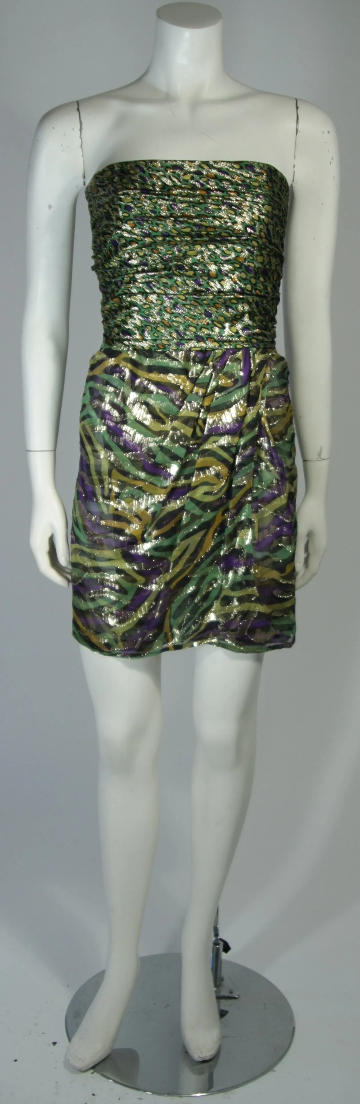 BILL BLASS Strapless Dress w/ Blazer and  Wrap XS Petite
