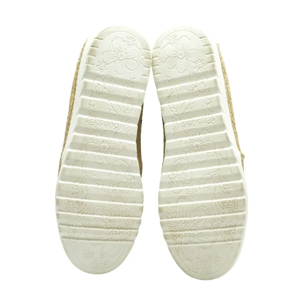 Black Espadrille Flats