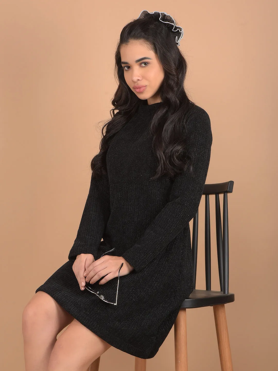 Black Fit & Flare Dress