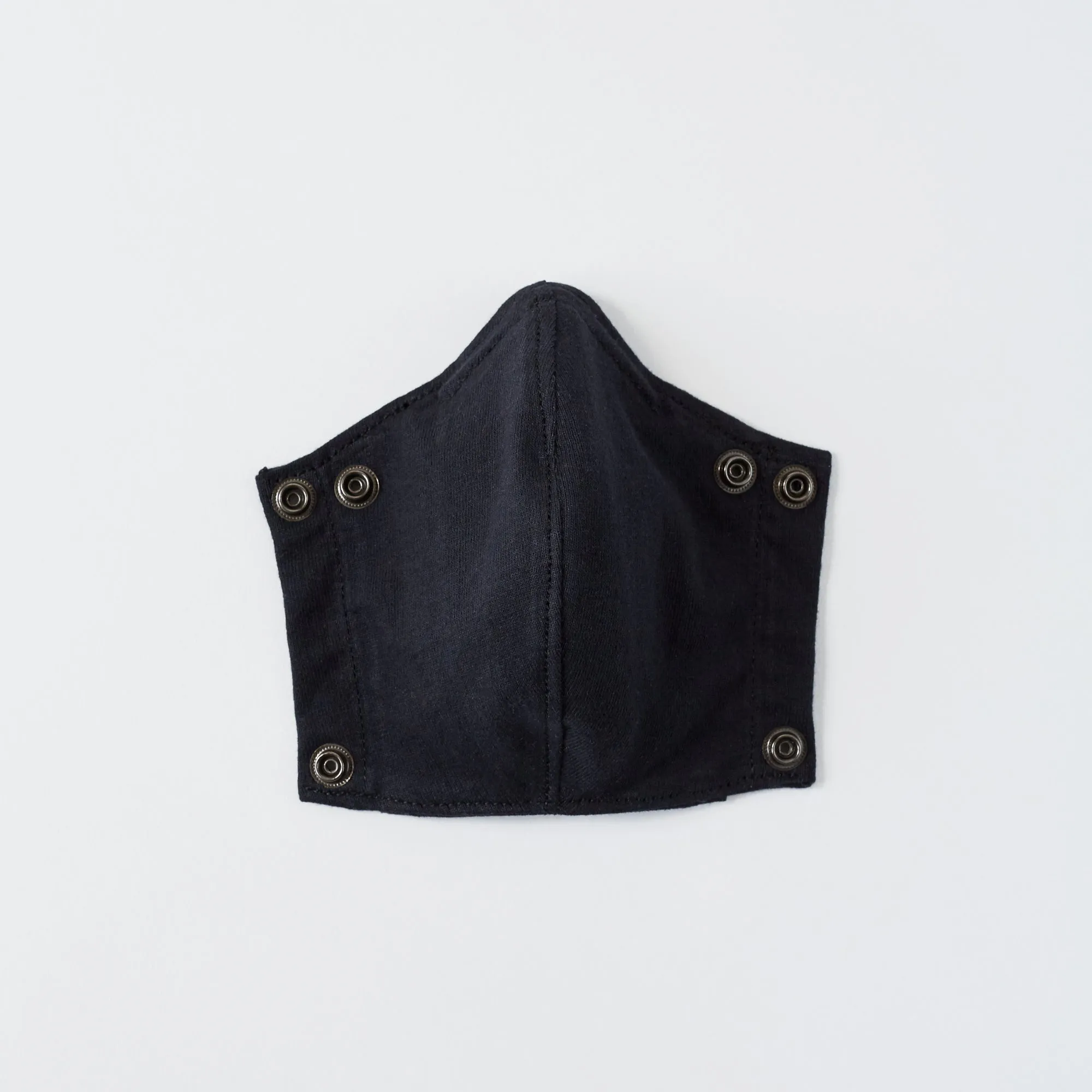Black Leather Face Mask