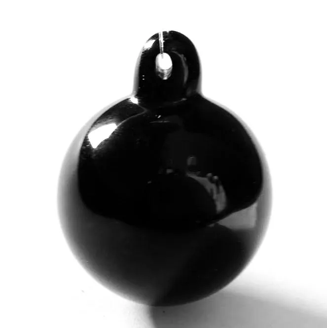 Black Smooth Ball Chandelier Crystals 28mm