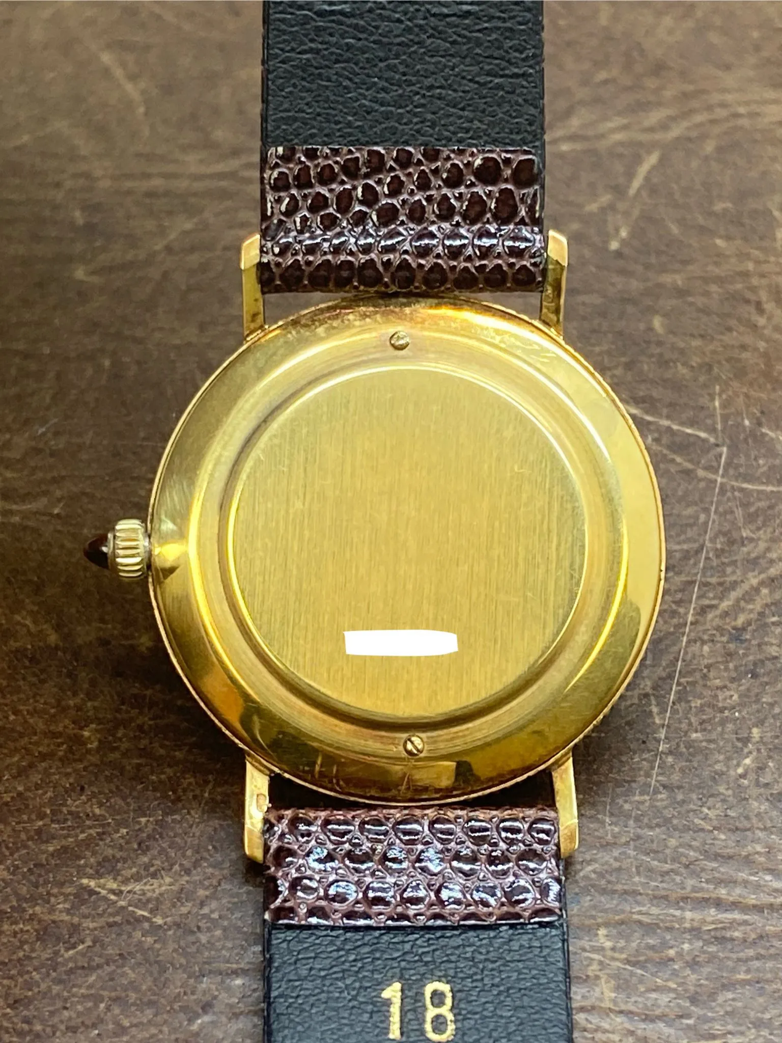 Blancpain Le Brassus 33mm 23225 Brown Roman Dial Manual winding Watch