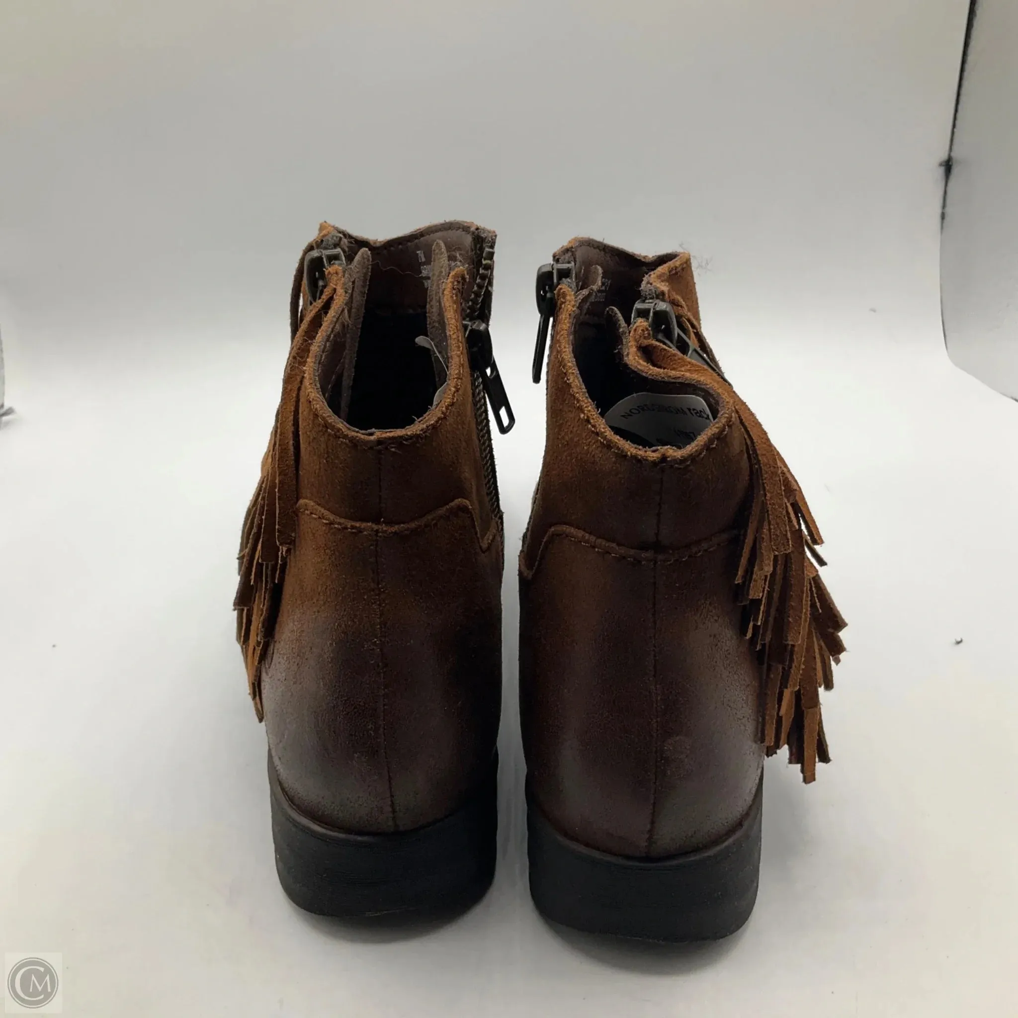 Boots Ankle Flats By Born In Tan, Size: 7