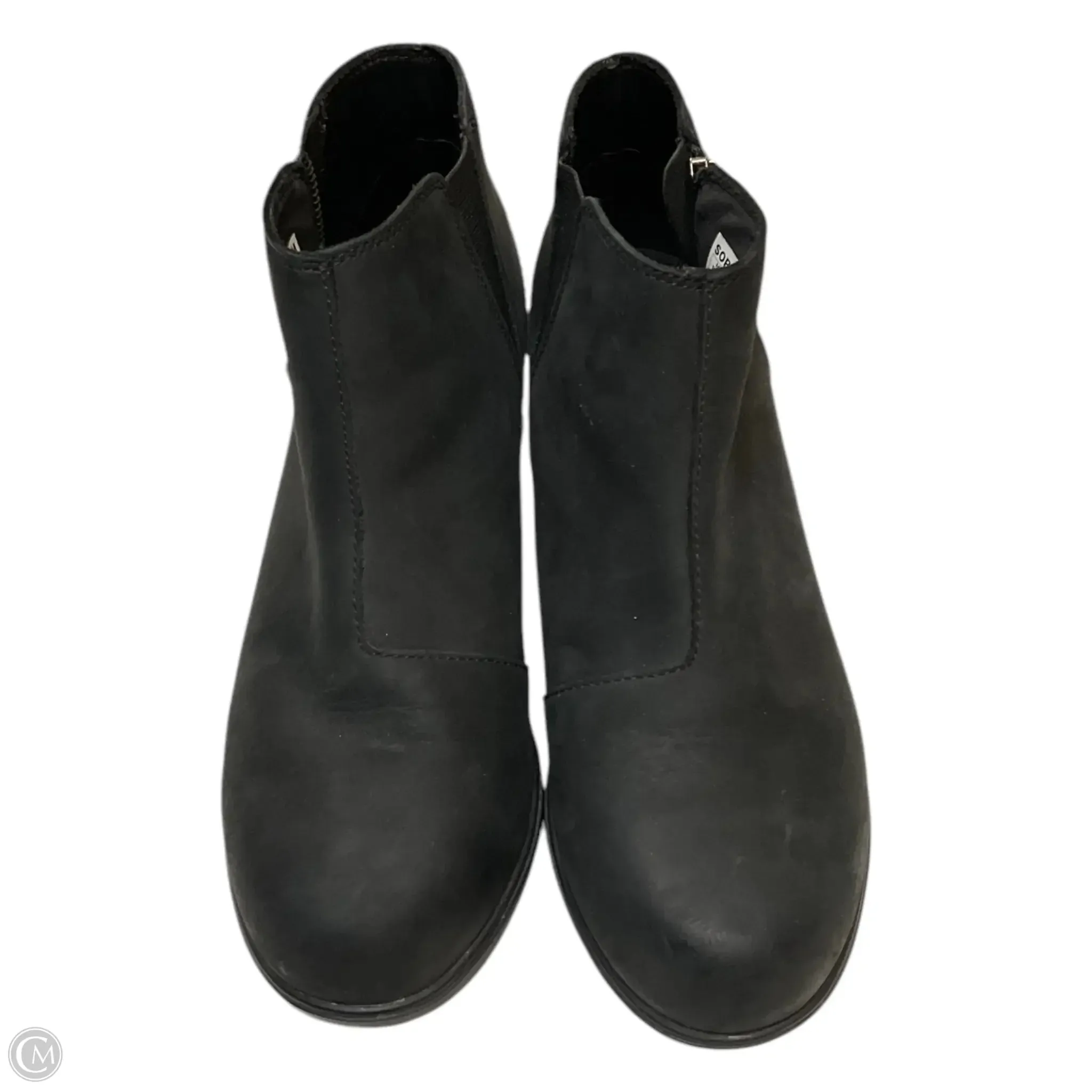 Boots Ankle Flats By Sorel In Black, Size: 10