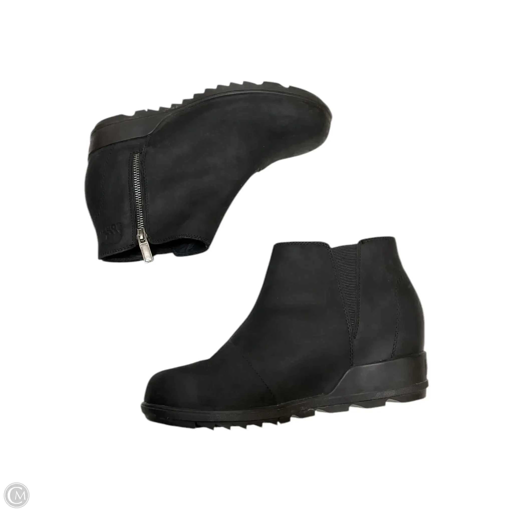 Boots Ankle Flats By Sorel In Black, Size: 10