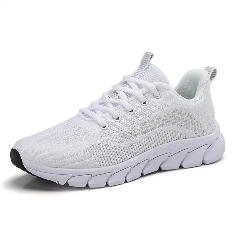 Breezy Round Toe Mesh Athletic Flats