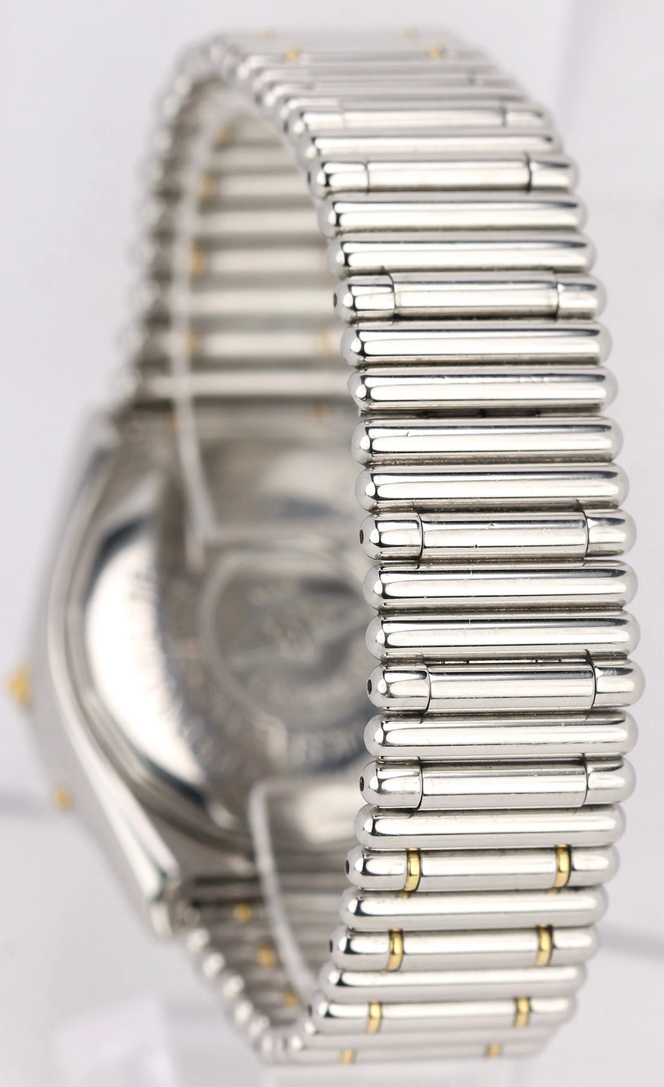 Breitling Chronomat 40mm Stainless Steel Gold White B13350 Chronograph Watch