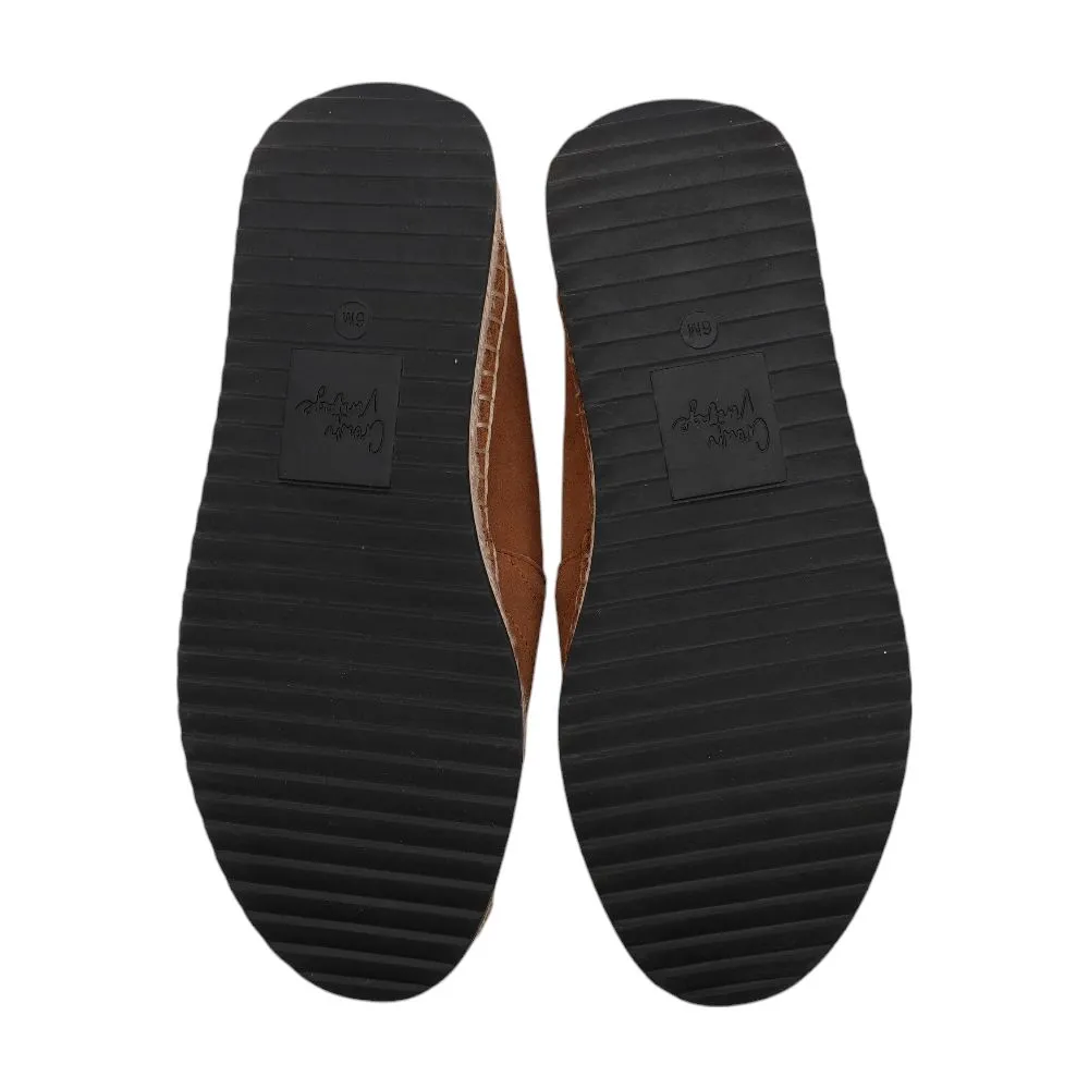 Brown Espadrille Flats