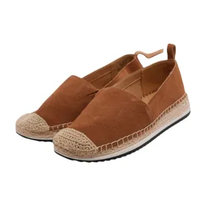Brown Espadrille Flats