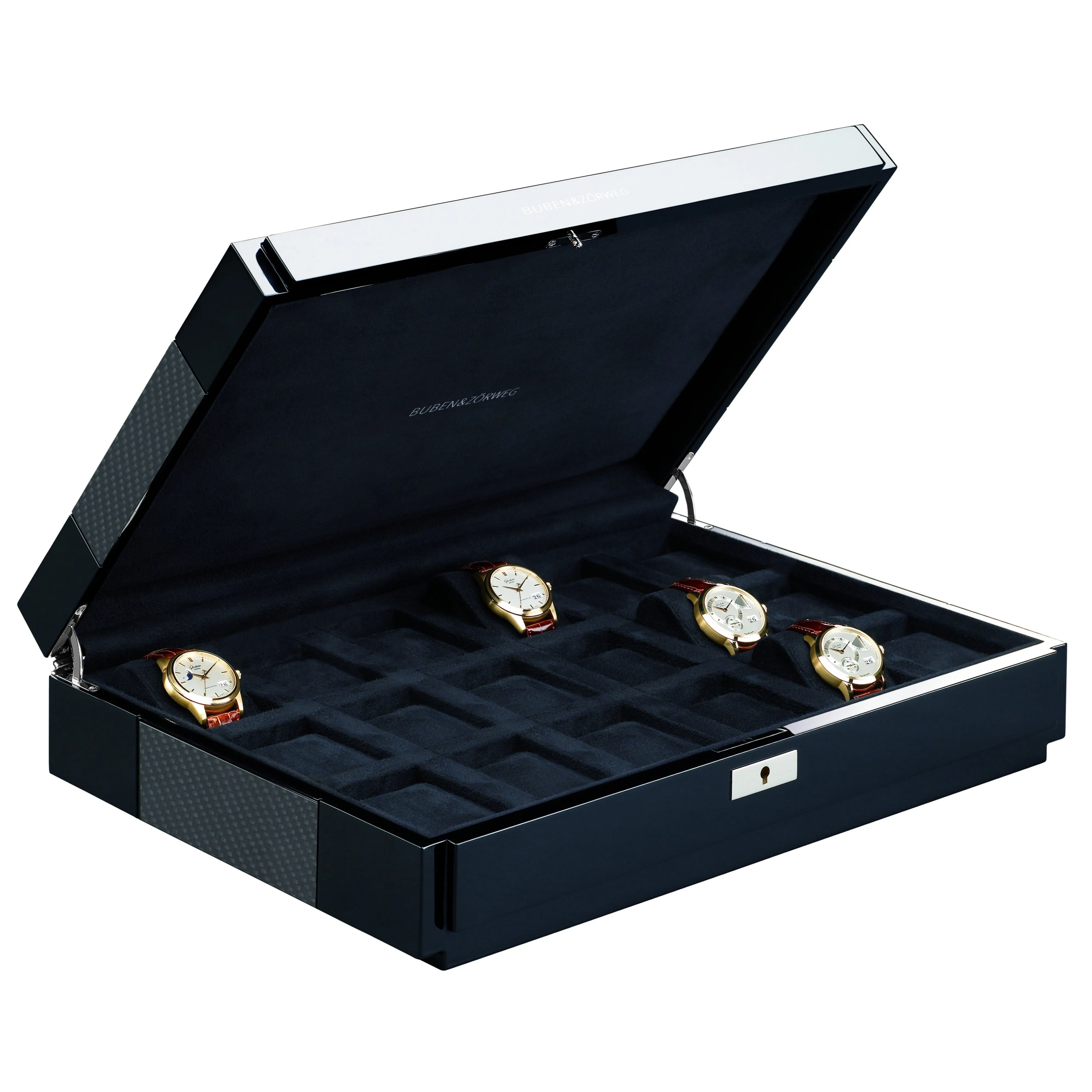 Buben & Zorweg Vantage 18 Watch Case In Carbon