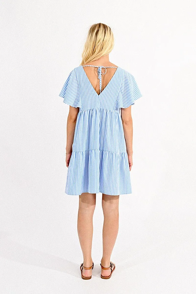 CAP SHOULDER MINI DRESS