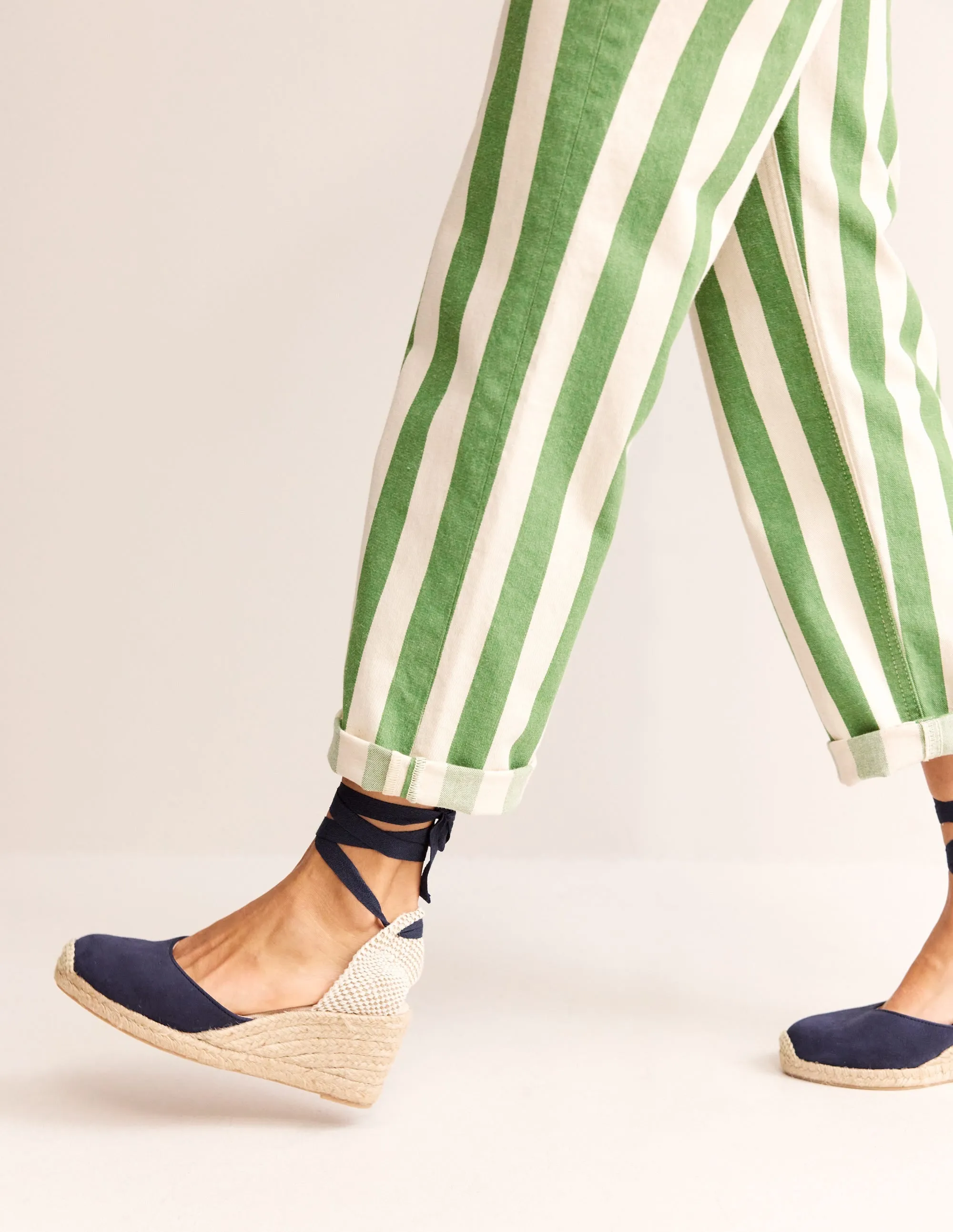 Cassie Espadrilles mit Keilabsatz-Aqua Marine Marl