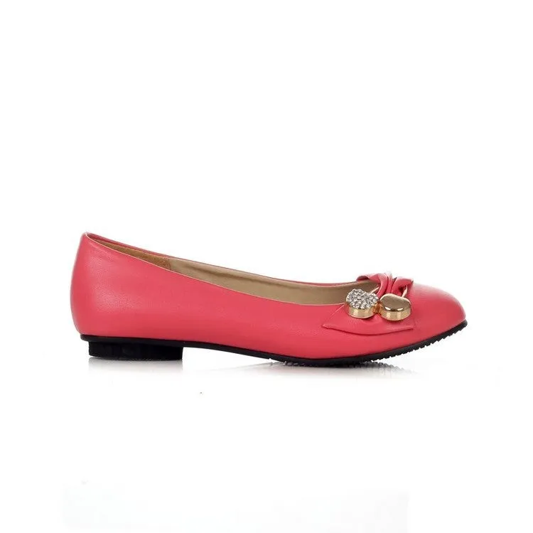 Casual Rhinestone Women Flat Shoes 9797