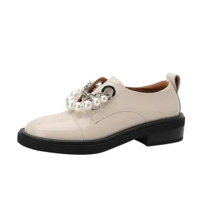 Casual Round Toe Platform Flats Slip on Woman