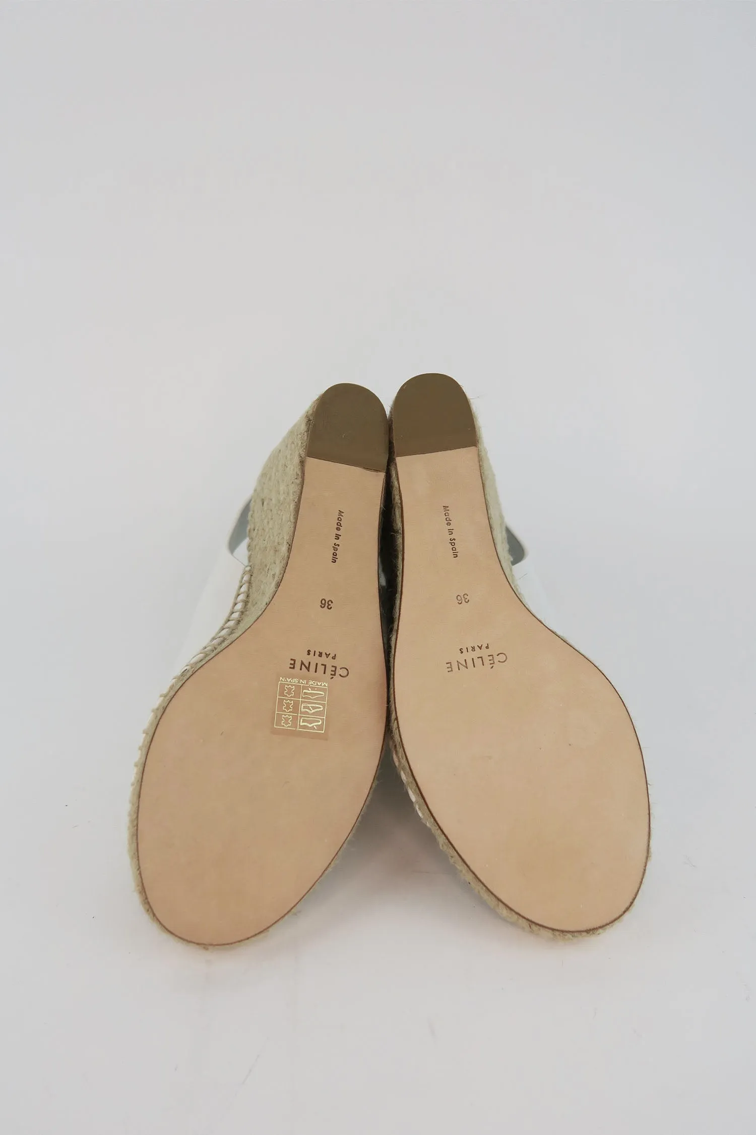 Celine Leather Espadrilles sz 36