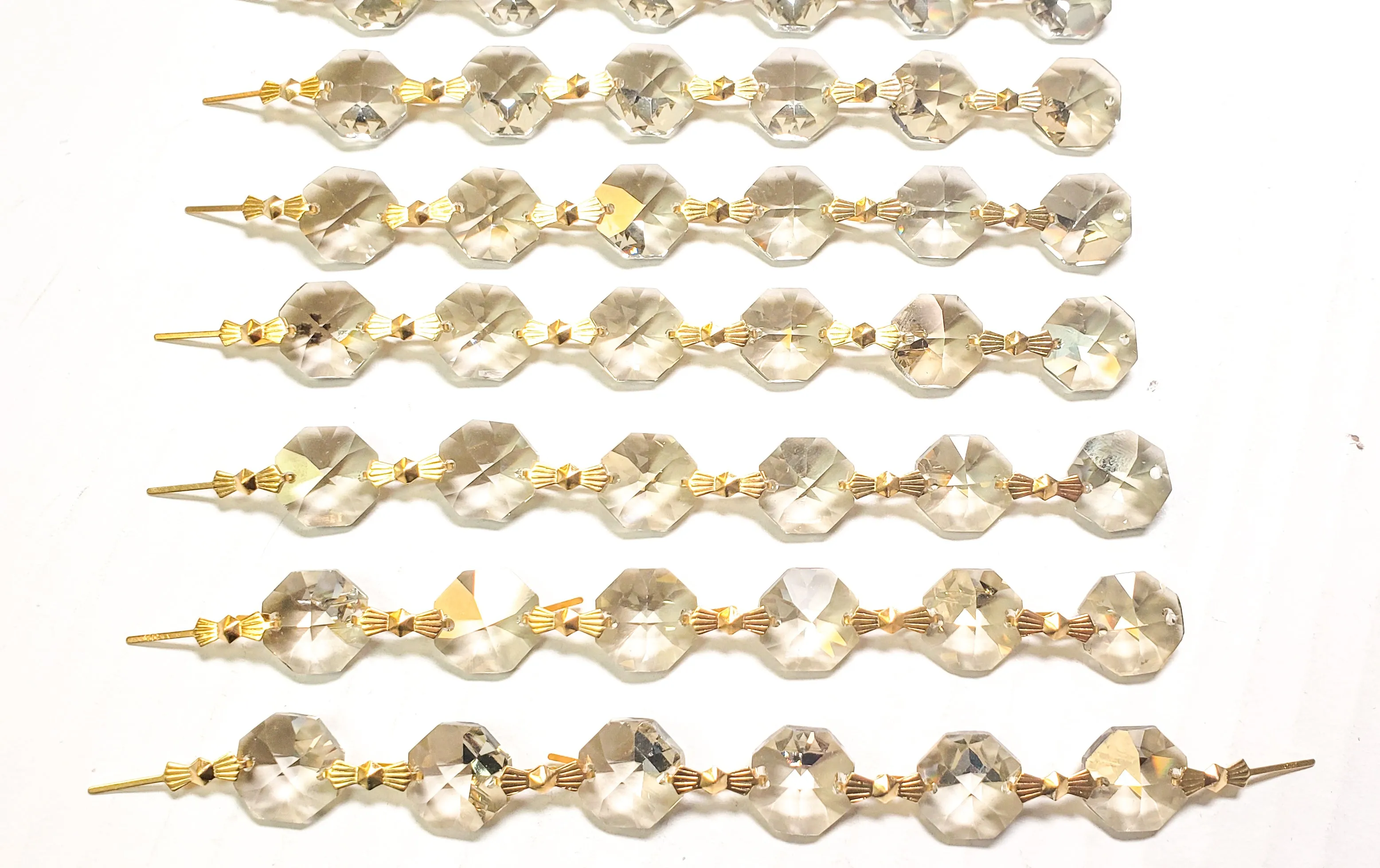 Champagne Chandelier Crystal Garland Yard