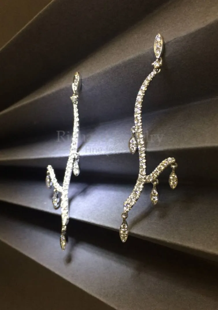 Chandelier Diamond Earrings