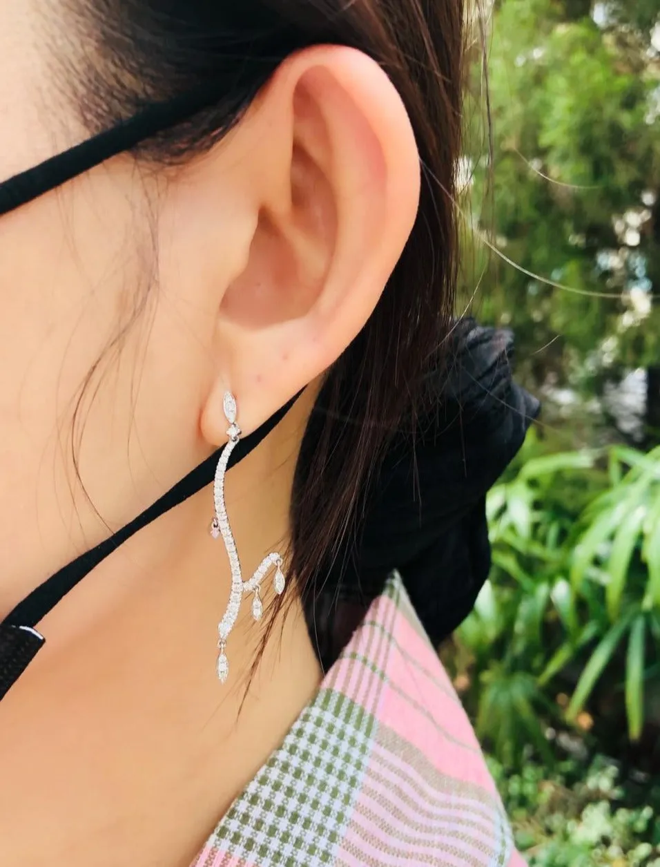 Chandelier Diamond Earrings