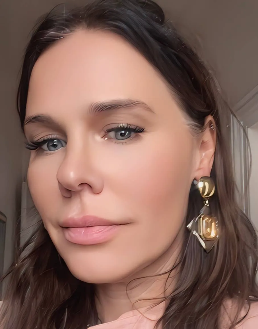 Chandelier Mirror Earring